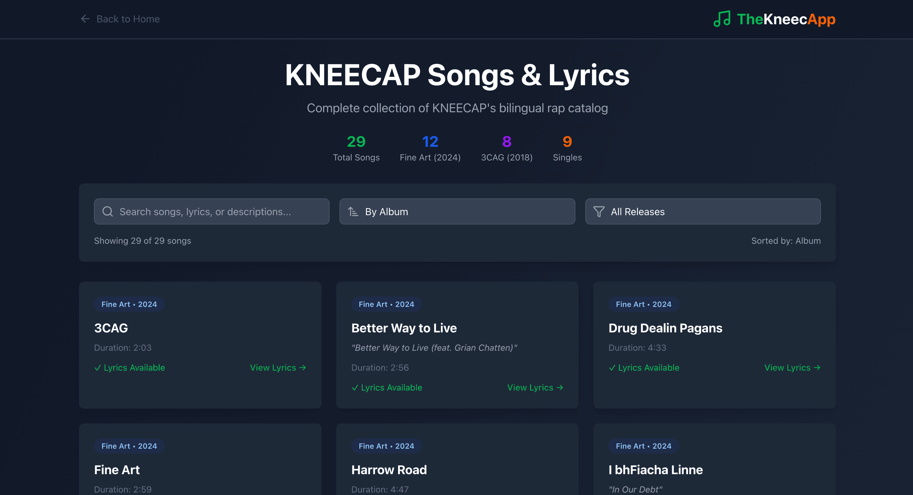 Kneecapp Screenshot 2